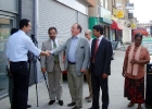 1-Simon Hughes at the opening of Costcutter Rotherhithe